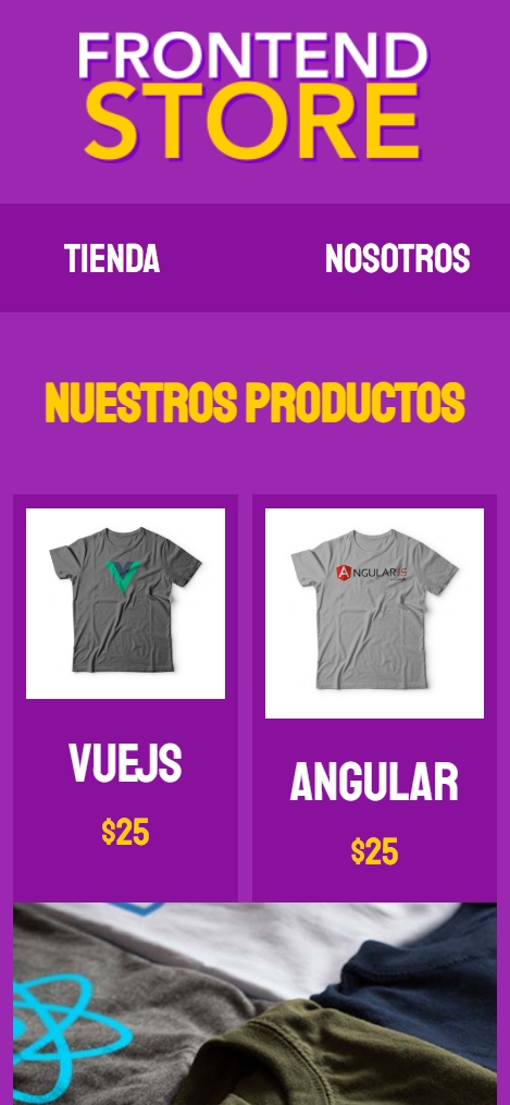 FrontEnd Store